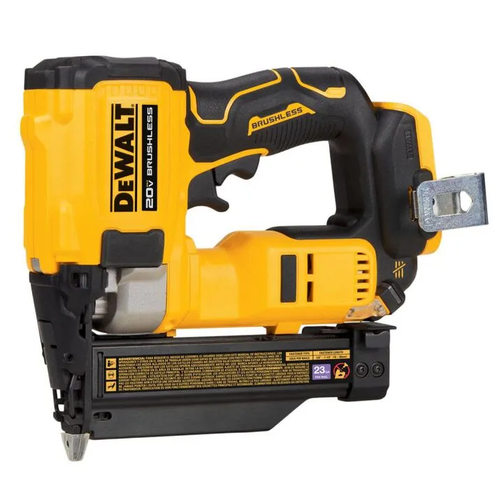 DEWALT ATOMIC Compact Series 20V MAX 23 Gauge Pin Nailer with XR POWERSTACK Battery Bundle 1