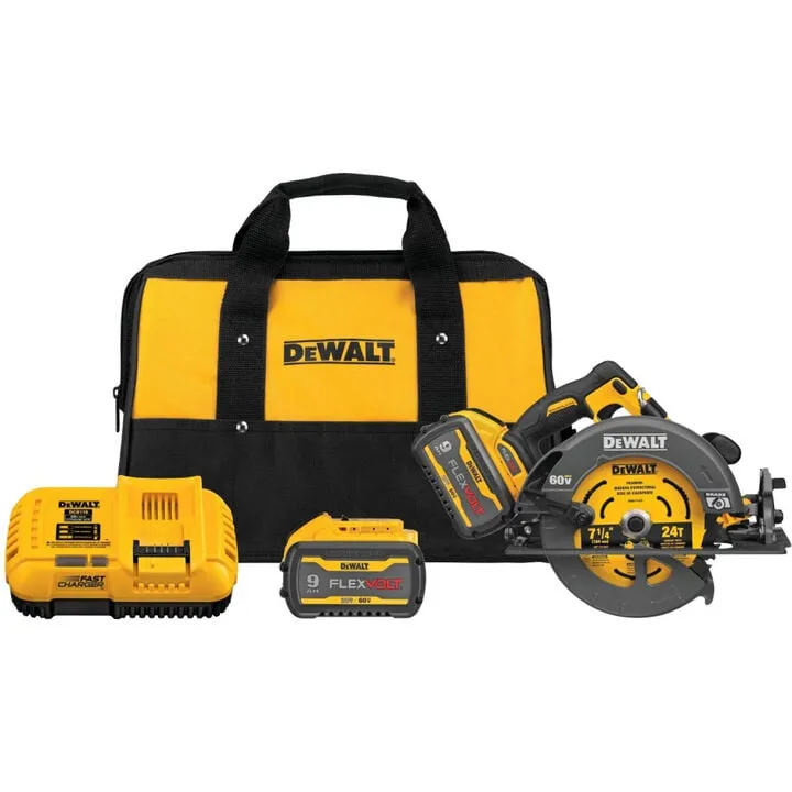 DEWALT FLEXVOLT 60V MAX 7-1/4in Circular Saw Kit with Brake and Brushless Motor