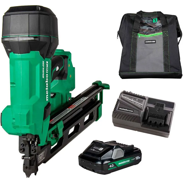 Metabo HPT 18V MultiVolt Cordless 21-Degree Framing Nailer Kit with 18-Inch Extended Magazine 3