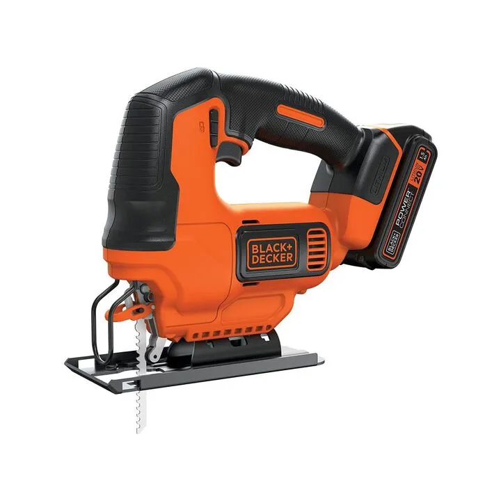Black and Decker 20V MAX* POWERCONNECT Cordless Jigsaw Kit - Precision Cutting Performance 1