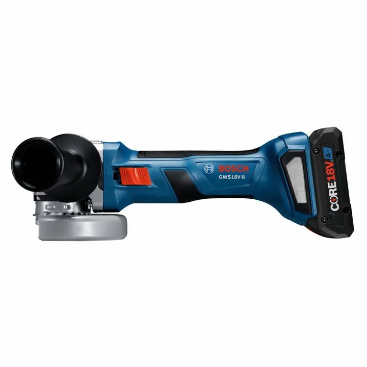 Bosch 18V Lithium-Ion 4-1/2 Inch Cordless Angle Grinder Kit 4