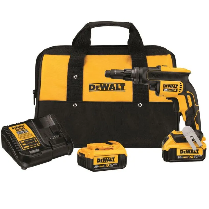 DEWALT 20V MAX XR Versa-Clutch Adjustable Torque Screwgun Kit