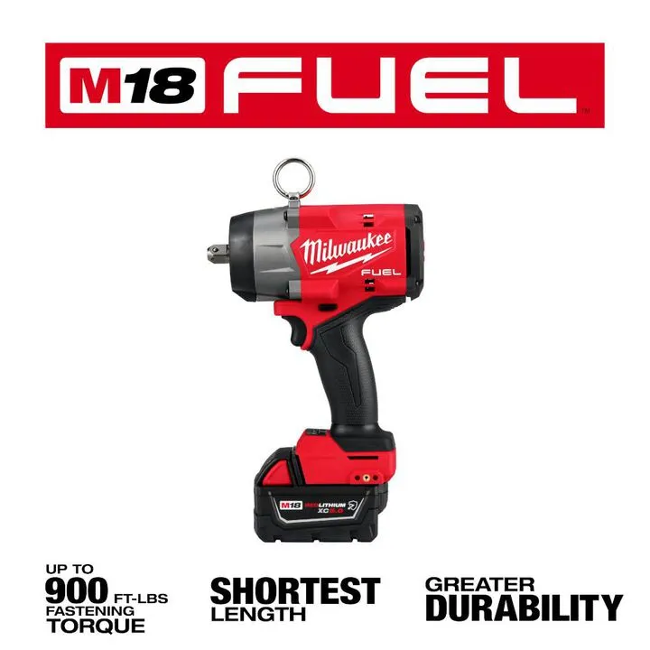 Milwaukee M18 FUEL 1/2in High Torque Impact Wrench with Pin Detent Kit 2