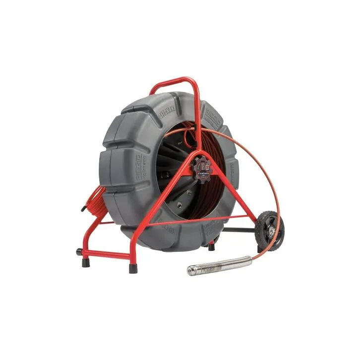 Ridgid SeeSnake Standard 200ft Self-Leveling Camera Reel with TruSense Technology 1