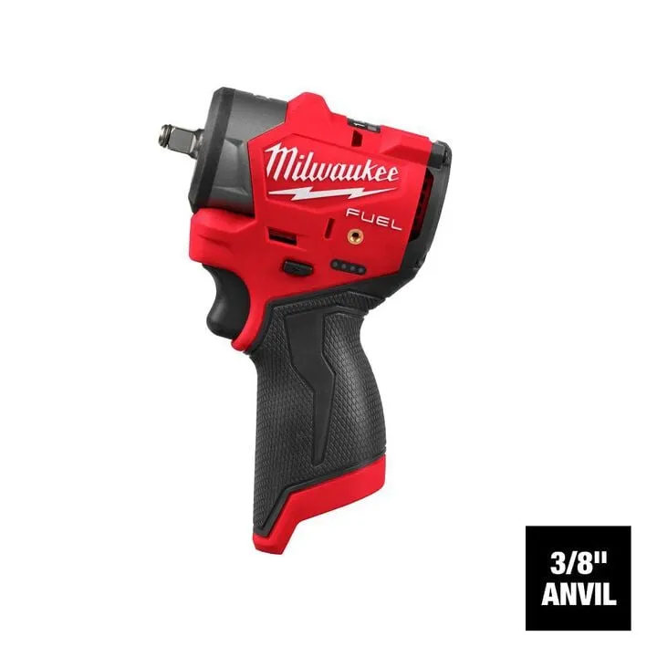 Milwaukee M12 FUEL 3/8 Inch Subcompact Impact Wrench (Bare Tool) 2