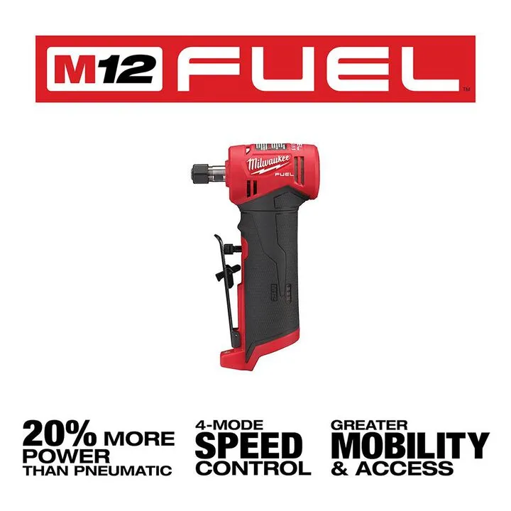 Milwaukee M12 FUEL Right Angle Die Grinder (Bare Tool) 2