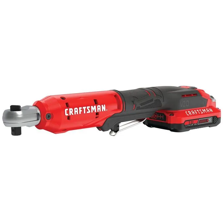 CRAFTSMAN V20 3/8 Inch Cordless Drive Ratchet Kit: High-Performance Automotive Fastening Solution