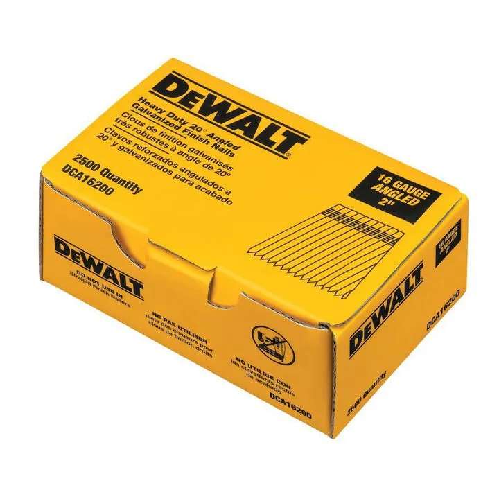 DEWALT 16-Gauge Cordless Finish Nailer & 2-Inch Finish Nails Professional Bundle 4