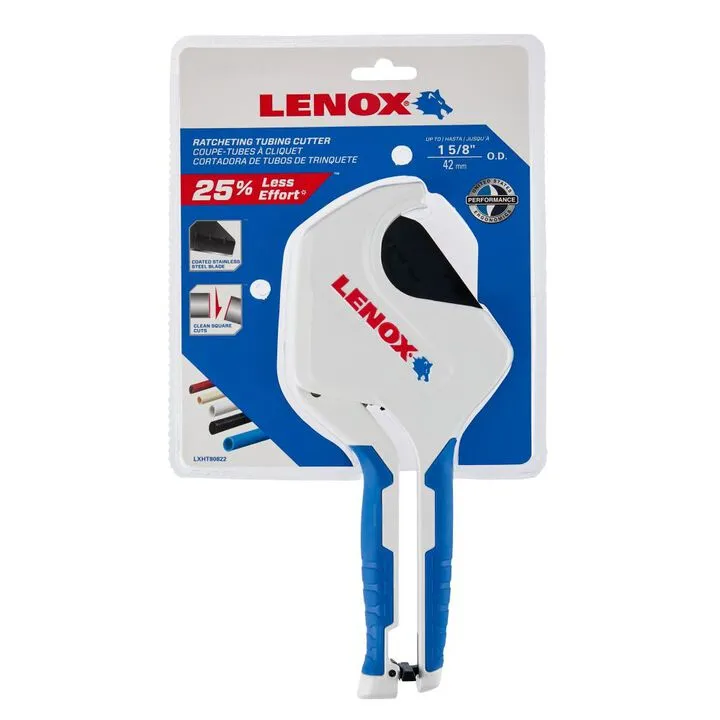 Lenox Next Gen 1-5/8 Inch Ratcheting Tubing Cutter - Professional Plumbing Precision 1