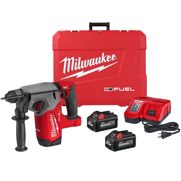 Milwaukee M18 FUEL 1-inch SDS Plus Rotary Hammer Kit (2712-22)
