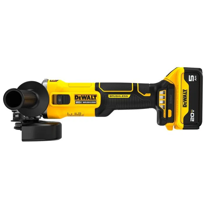 DEWALT 20V MAX 4-1/2 Inch Slide-Switch Grinder Kit 1