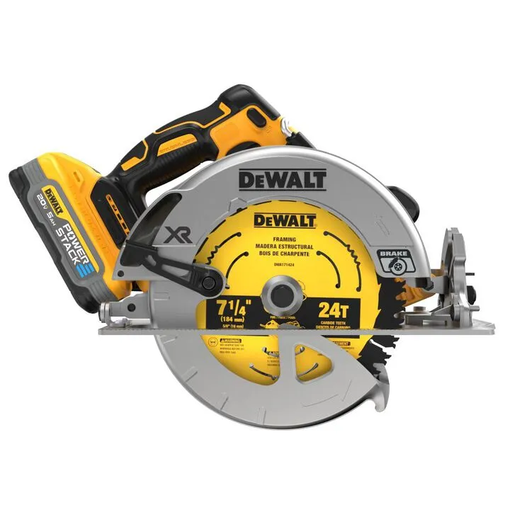 DEWALT 20V MAX XR 7 1/4-inch Cordless Circular Saw Kit - Professional Performance Edition 2