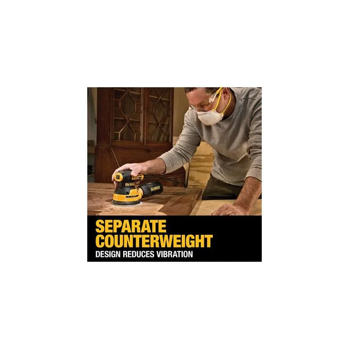 DEWALT 5-Inch Variable Speed Random Orbit Sander (DWE6421) 7