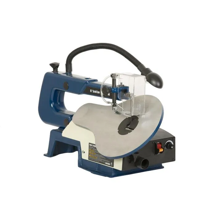 RIKON 16-Inch Professional Scroll Saw with Integrated Work Light 1