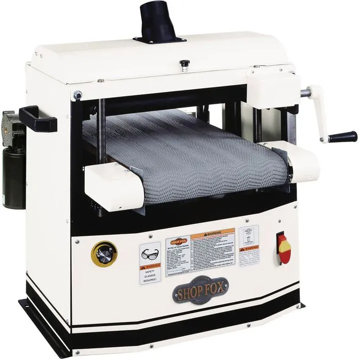 Shop Fox 12in Bench Top Drum Sander - 115V 1.5HP High-Performance Precision Sander