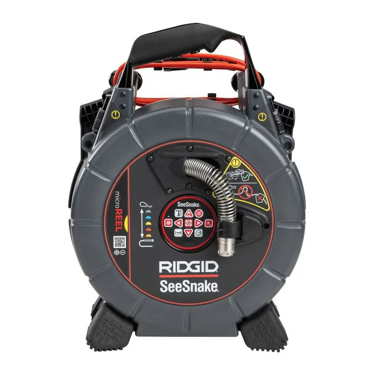 Ridgid SeeSnake microREEL CA Video Inspection Camera - Professional Grade Pipe Diagnostic System