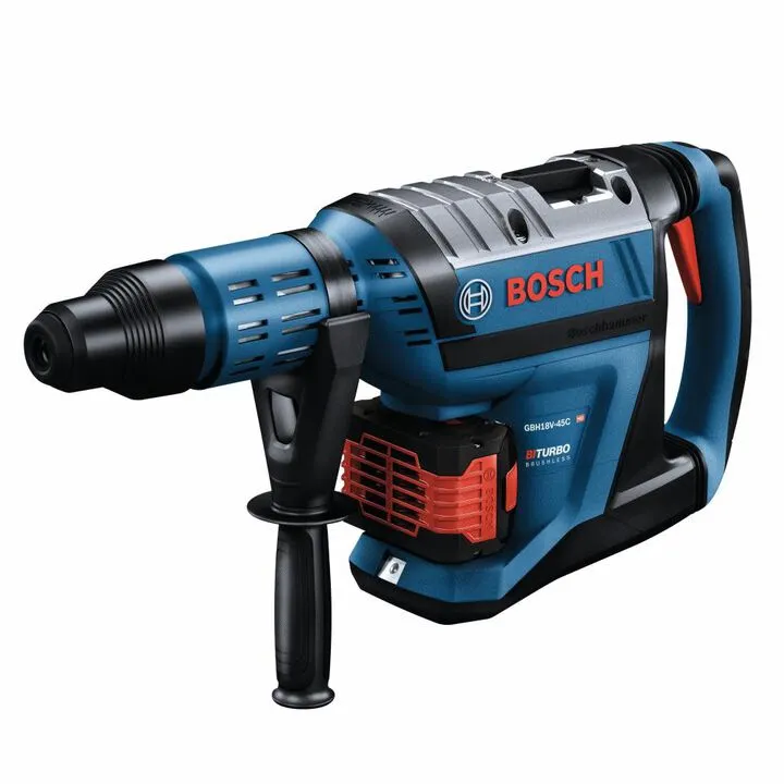 Bosch Hitman SDS Max 1 7/8in Rotary Hammer Kit - Professional Grade Performance 4