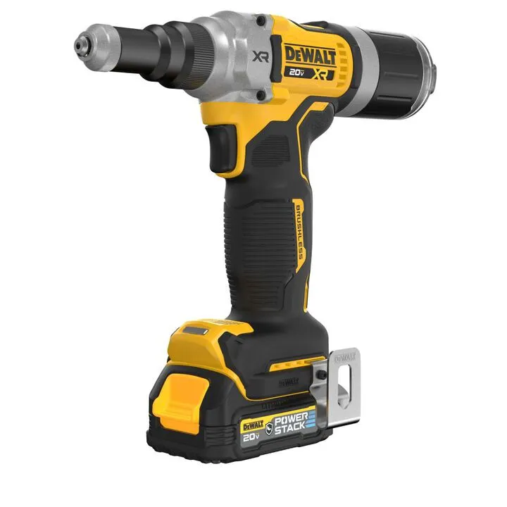 DEWALT 20V MAX XR Cordless 1/4 in Rivet Tool with 5Ah Battery Kit