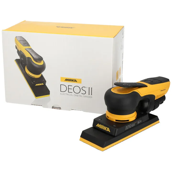 Mirka DEOS II 383X Electric Powered 2-3/4 Inch x 8 Inch 3mm Direct Orbital Sander 4