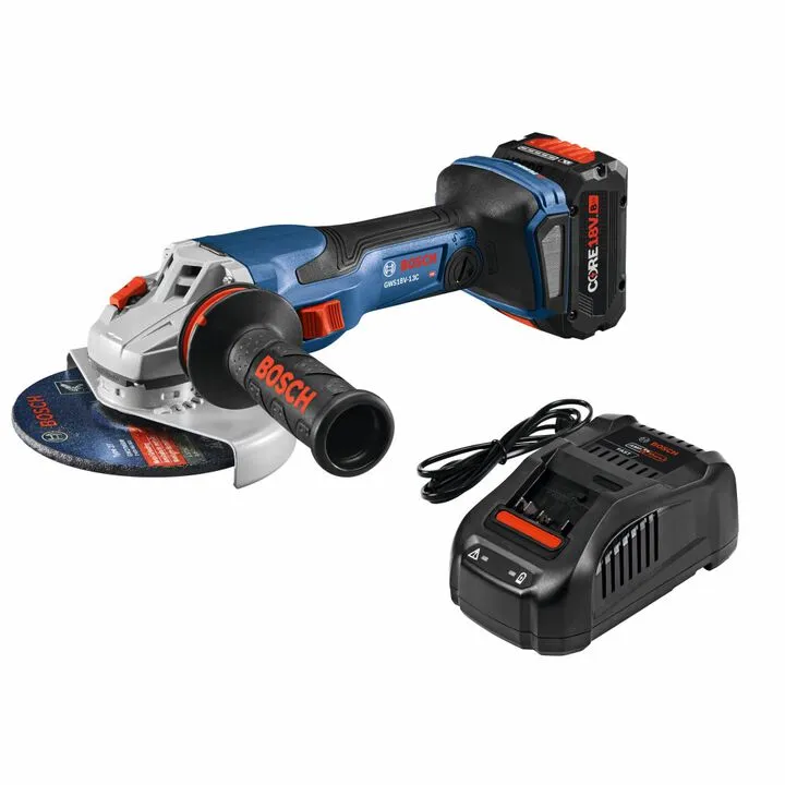 Bosch PROFACTOR 18V Spitfire 5-6 Inch Angle Grinder Kit (Reconditioned)