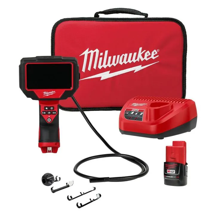 Milwaukee M12 M-Spector 360 4' Inspection Camera Kit - Professional Diagnostic Solution