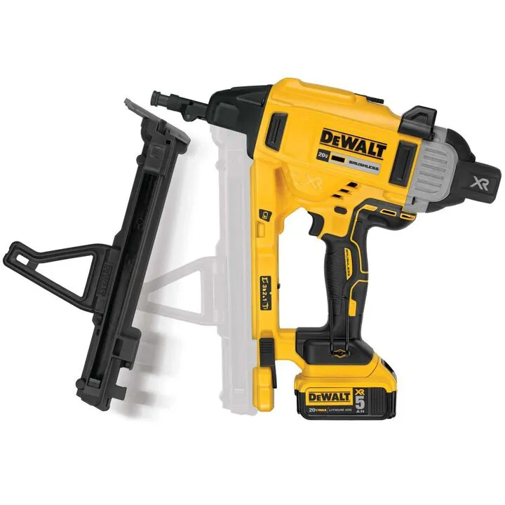 DEWALT 20V MAX XR Cordless Concrete Nailer Kit with Pin Magazine - Professional Performance Series 3