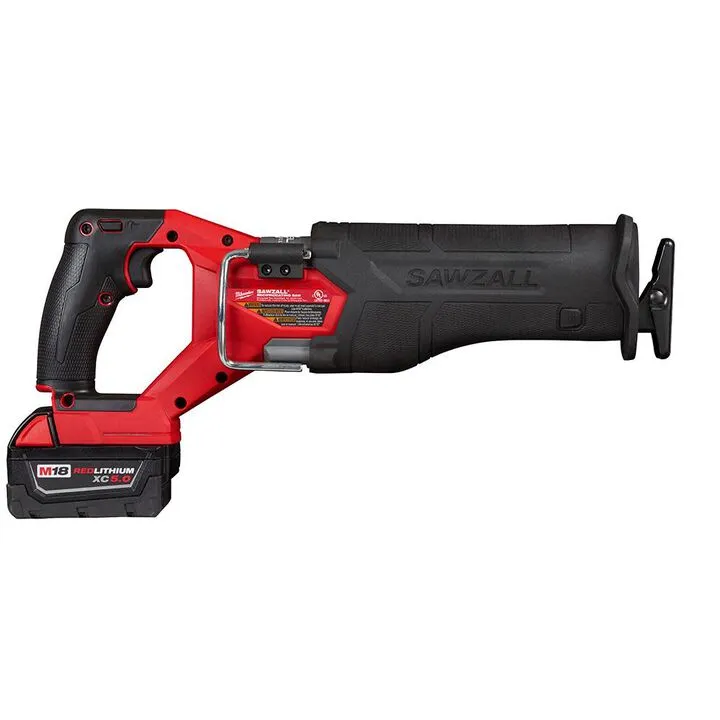 Milwaukee M18 FUEL SAWZALL Reciprocating Saw Kit with M18 REDLITHIUM XC5.0 Battery 6