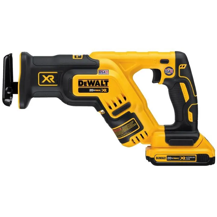 DEWALT 20V MAX Cordless Reciprocating Saw Kit - Professional Demolition Tool