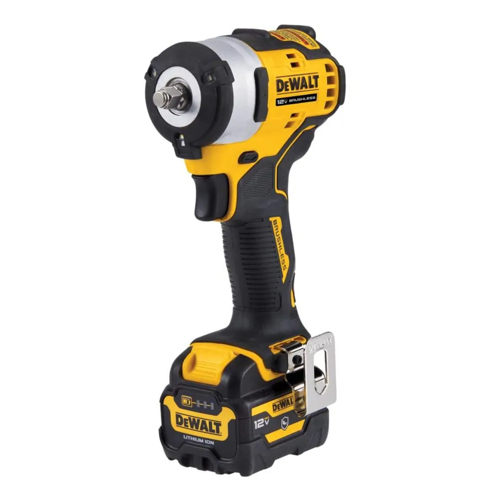 DEWALT 12V MAX Cordless 3/8in Impact Wrench Kit - Compact Power for Precision Tasks 1