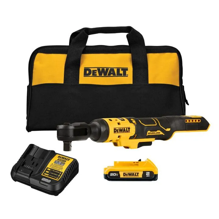 DEWALT ATOMIC 20V MAX 1/2in Brushless Cordless Ratchet Kit