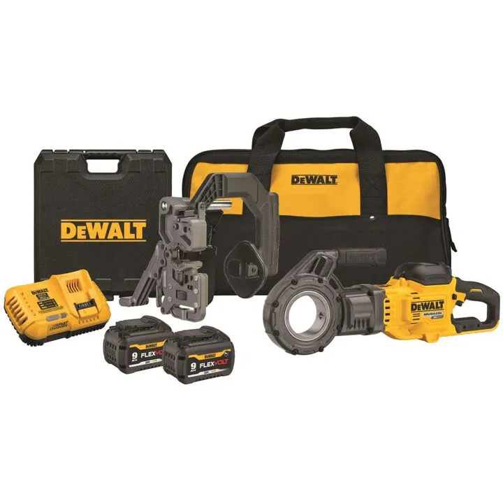 DEWALT FLEXVOLT 60V MAX Cordless Pipe Threader Kit - Professional Grade Plumbing Solution