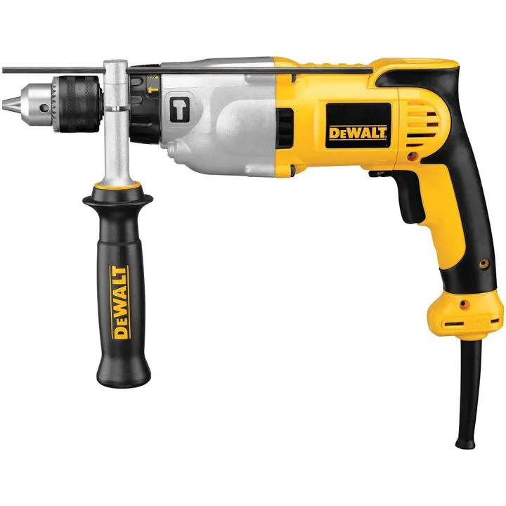 DEWALT 1/2 In. VSR Pistol Grip Hammerdrill Kit - Professional Grade Performance