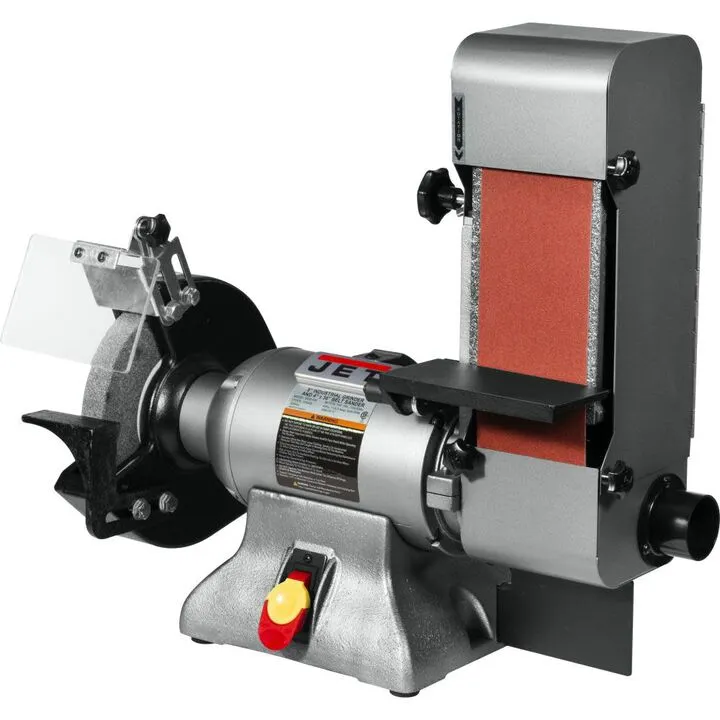 JET 8-Inch Industrial Combination Grinder and 4x36 Belt Sander - Professional Grade Performance 2