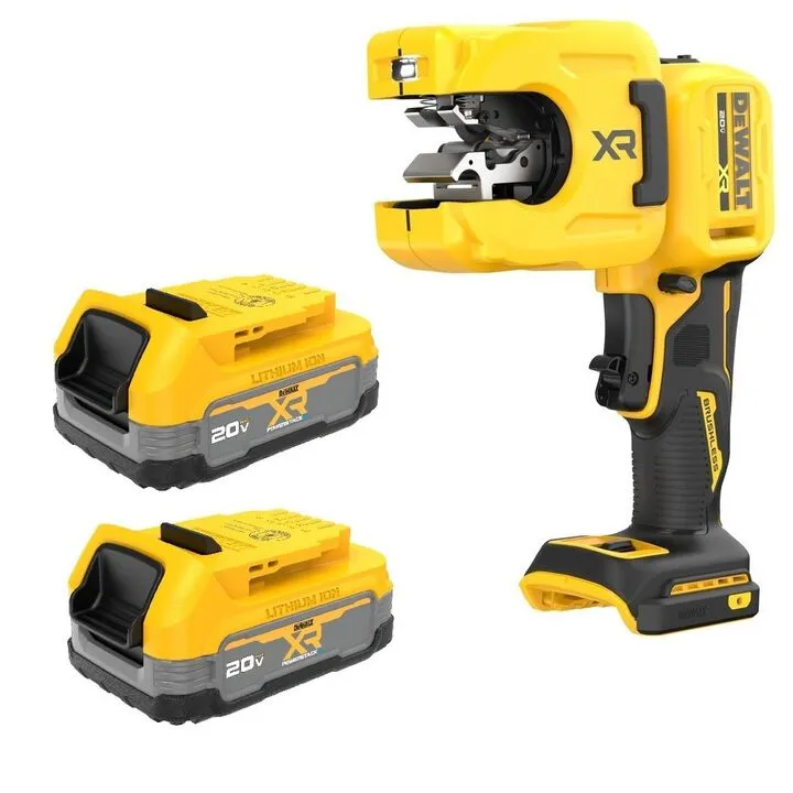 DEWALT 20V MAX XR Compact Battery (2-Pack) & Professional Copper Tubing Cutter Bundle
