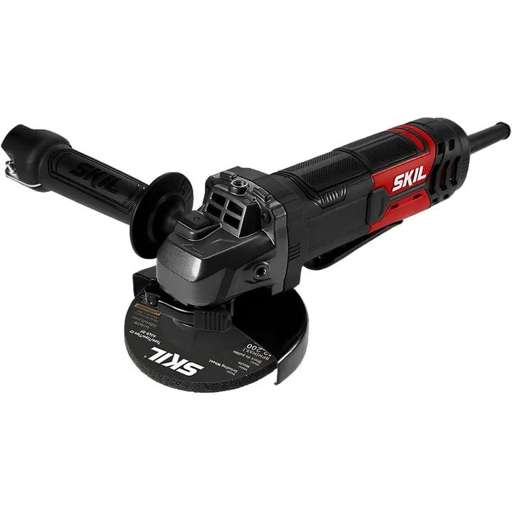 SKIL 8 Amp 5-Inch Corded Angle Grinder - High-Performance Metalworking Power Tool