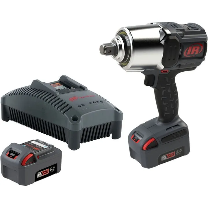 Ingersoll Rand 20V 3/4 Inch High-Torque Impact Wrench Kit - 2000 Ft-Lb Professional Power