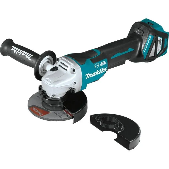 Makita 18V LXT Lithium-Ion Brushless Cordless 4-1/2 / 5in Paddle Switch Angle Grinder (Bare Tool)