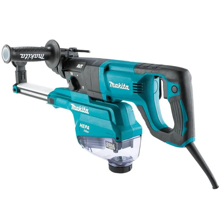 Makita 1-Inch SDS-PLUS AVT Rotary Hammer with HEPA Dust Extractor (D-Handle) 3
