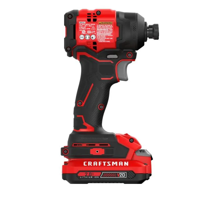 CRAFTSMAN V20 BRUSHLESS RP Compact Impact Driver Kit 4