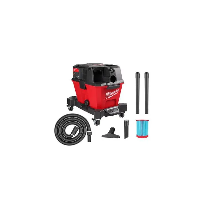 Milwaukee M18 FUEL 5-Tool Combo Kit with Wet/Dry Vacuum and Impact Wrench Bundle 8