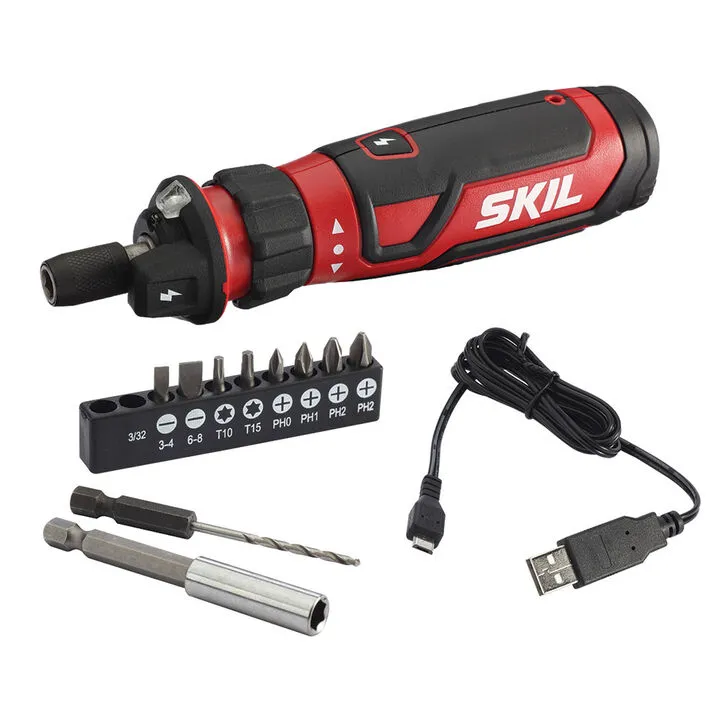 SKIL 4V Rechargeable Cordless Screwdriver with Integrated Circuit Sensor Technology 2