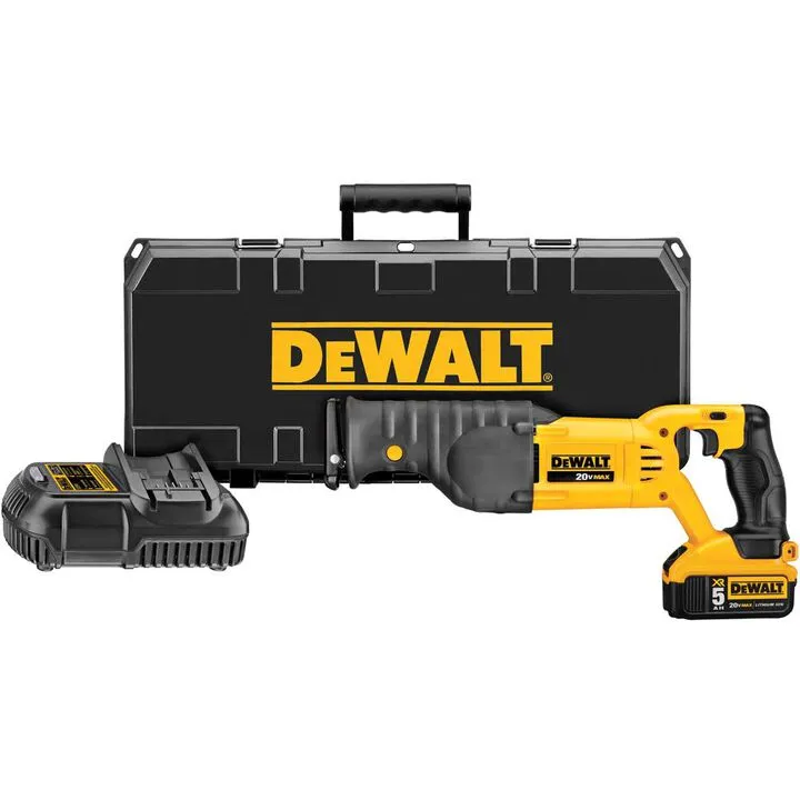 DEWALT 20V MAX Lithium Ion Reciprocating Saw Kit - Professional Grade Performance