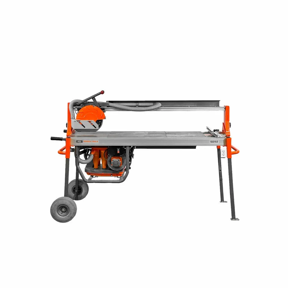iQ Power Tools 10 Inch Dry Cut Rail Saw with Integrated Dust Control System 6