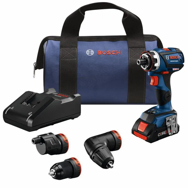 Bosch 18V EC Flexiclick 5-in-1 Drill/Driver Kit (Professional Reconditioned)
