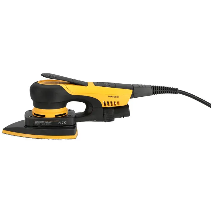 Mirka DEOS II Delta 663X Electric Powered 4 Inch x 6 Inch x 6 Inch 3mm Direct Orbital Sander 3