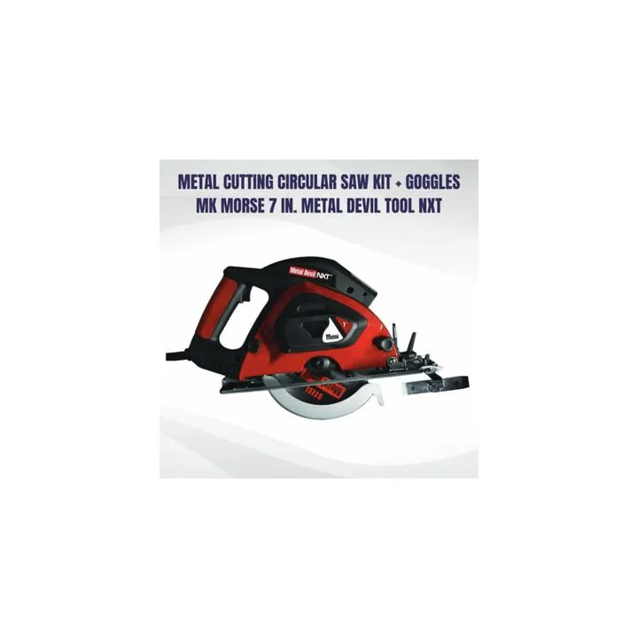 MK Morse Metal Devil NXT 9in Diameter 120V Corded Circular Saw 3