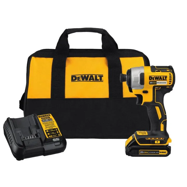 DEWALT 20V MAX Brushless Impact Driver Kit & Rapid Load Accessory Sets With Toughcase+ Bundle 4