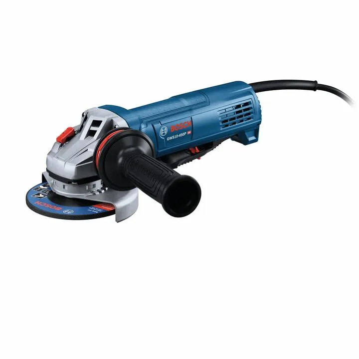Bosch 4-1/2 Inch Ergonomic Angle Grinder with Paddle Switch - Professional Reconditioned Series