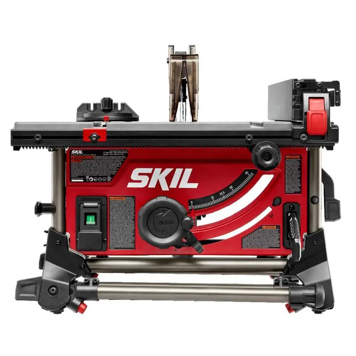 SKIL 10-inch Jobsite Table Saw with Integrated Foldable Stand - 25 1/2-inch Rip Capacity