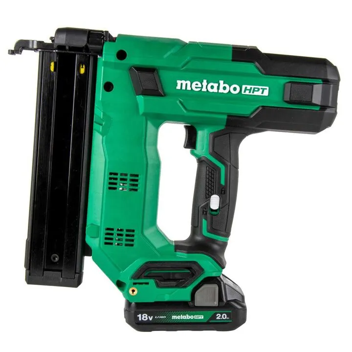 Metabo HPT 18V MultiVolt 18-Gauge 1-1/2 Inch Narrow Crown Stapler 2Ah Kit 2